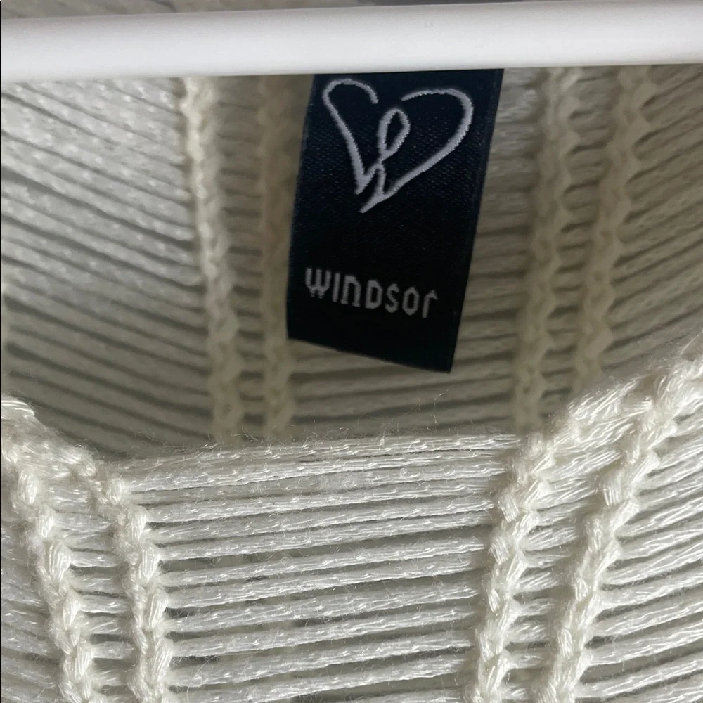 Windsor Ivory Ribbed Knit Top - Picture 2 of 5